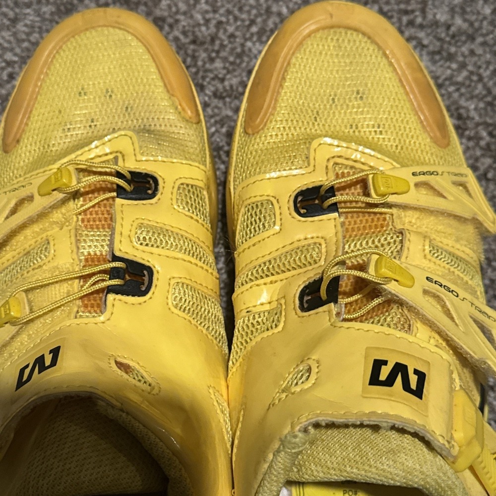 Mavic Podium SS13 Yellow Cycling Size 9 - Picture 9 of 13